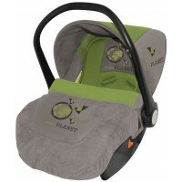 Купить автокресло bertoni lifesaver (0-13 кг) beige green planet