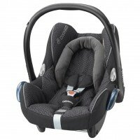 Купить автокресло maxi-cosi cabriofix 0+ black crystal 61708740